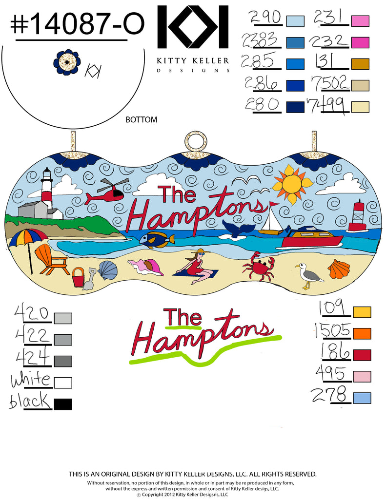 The Hamptons Beach Scene