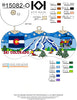 Ski Colorado with flag
