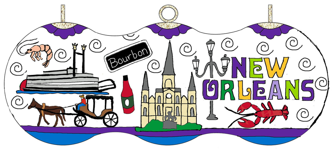 NOLA Icons - White BG