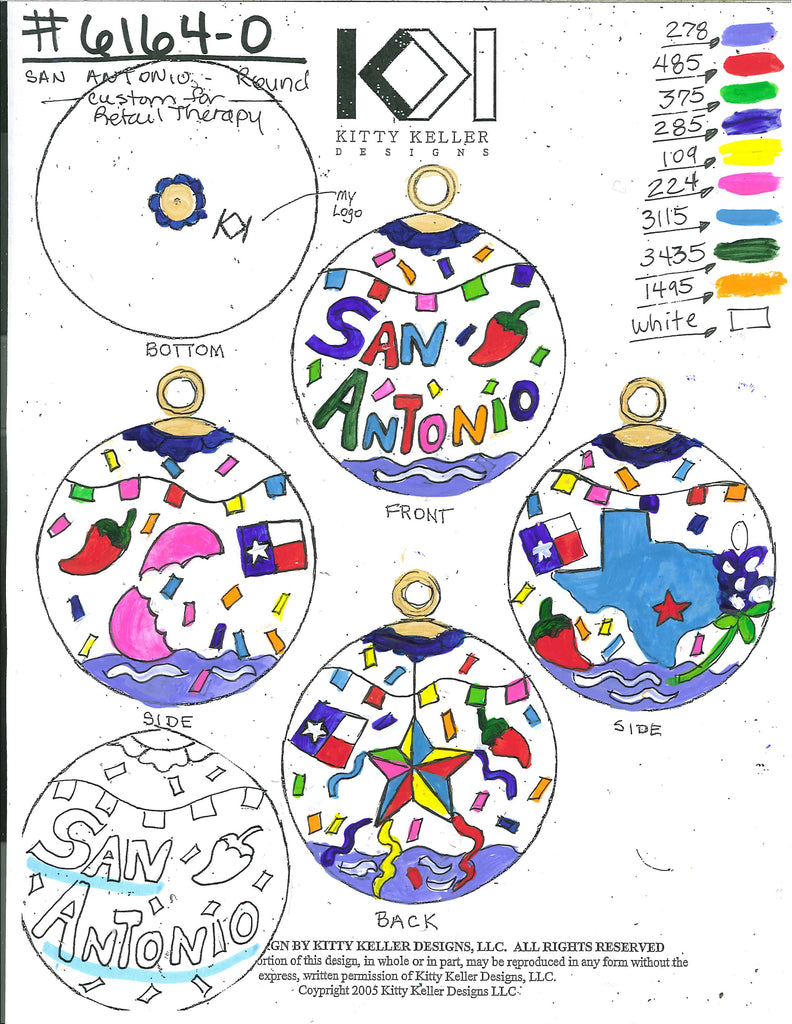 San Antonio Fiesta Themed