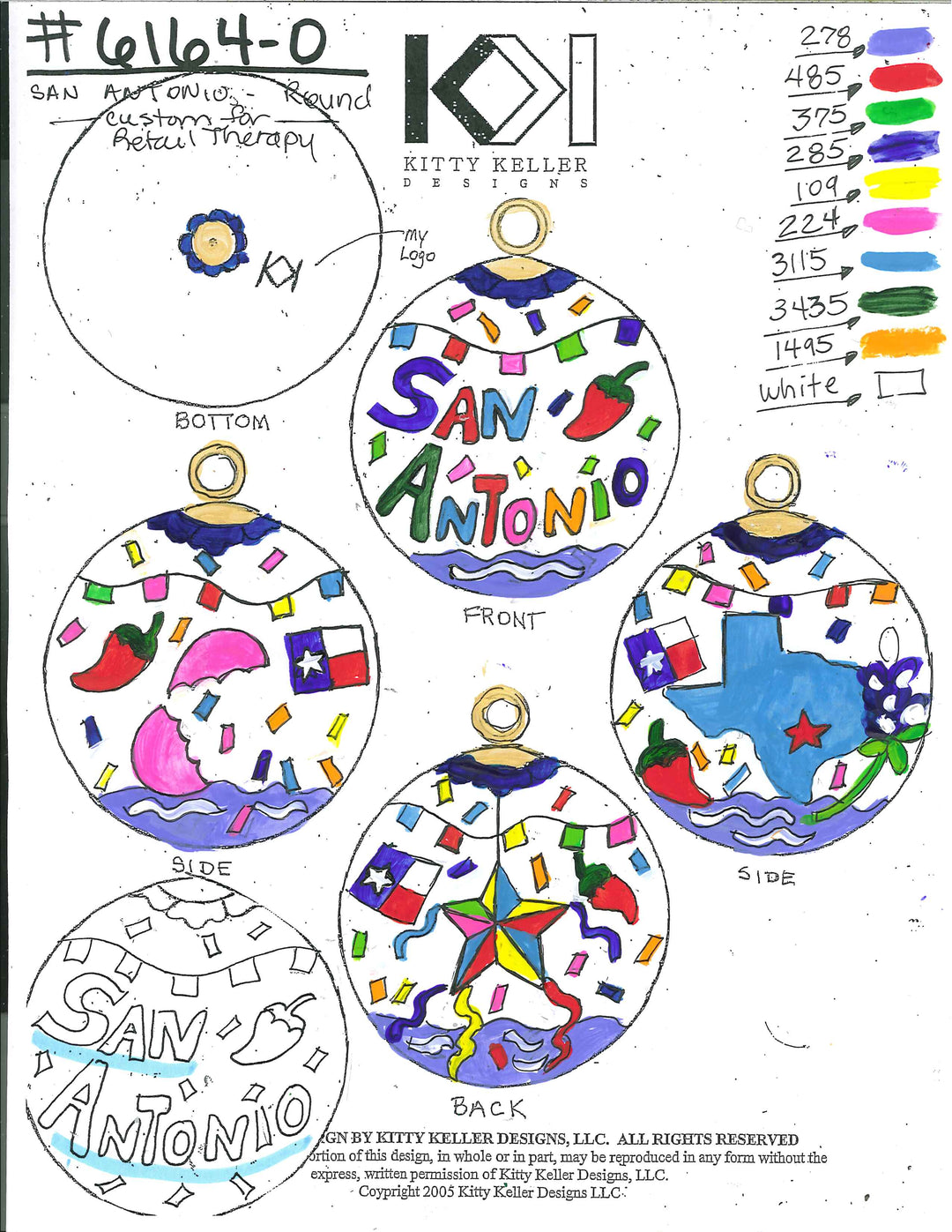 San Antonio Fiesta Themed