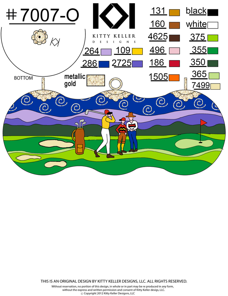 Golf Outing Evening Sky