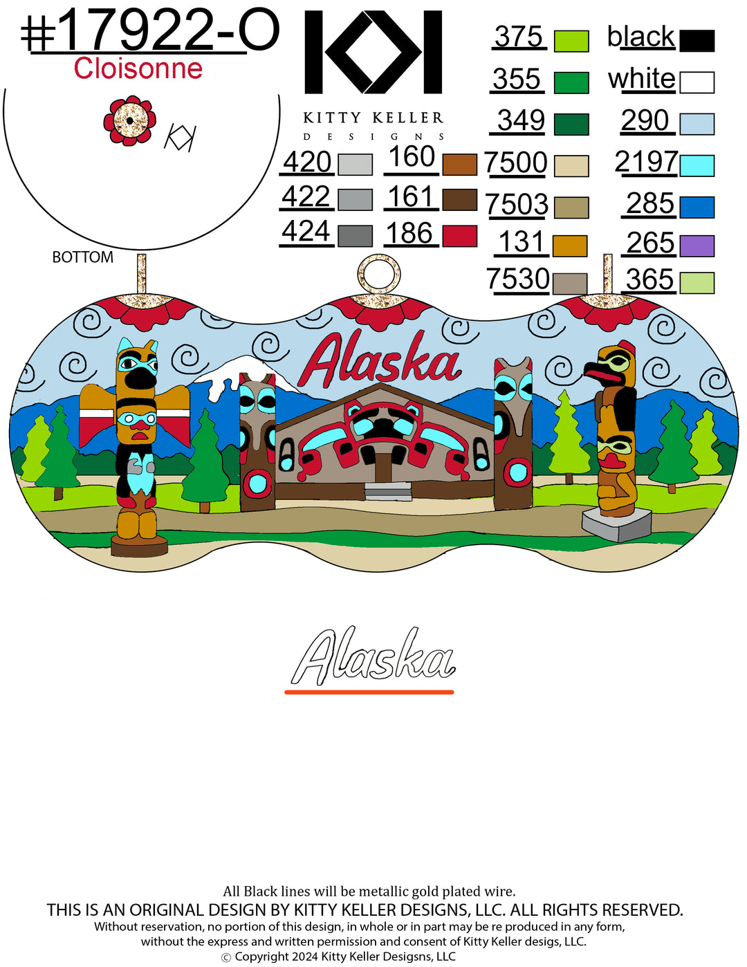 Alaska Totem Pole + House