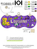 State of Louisiana, Icons, Purple BG