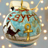 Egypt Themed Ornament with Pyramids