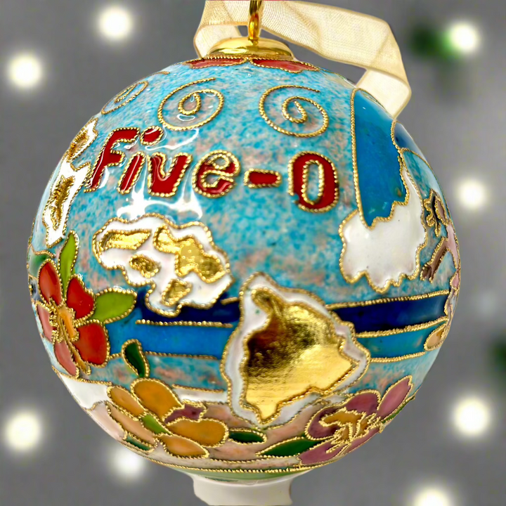 Hawaii Five-O themed with beach