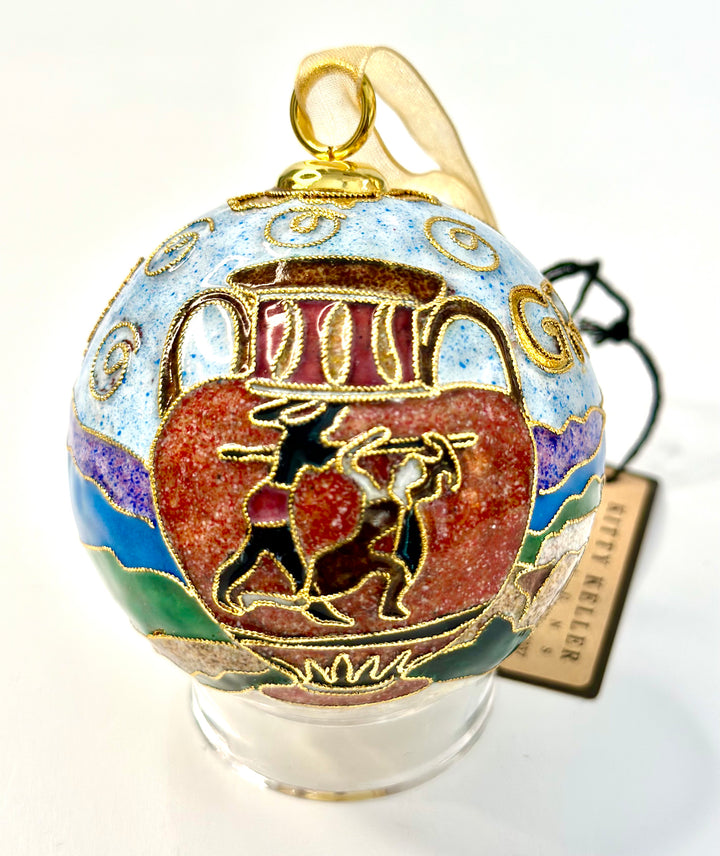 Greece themed ornament
