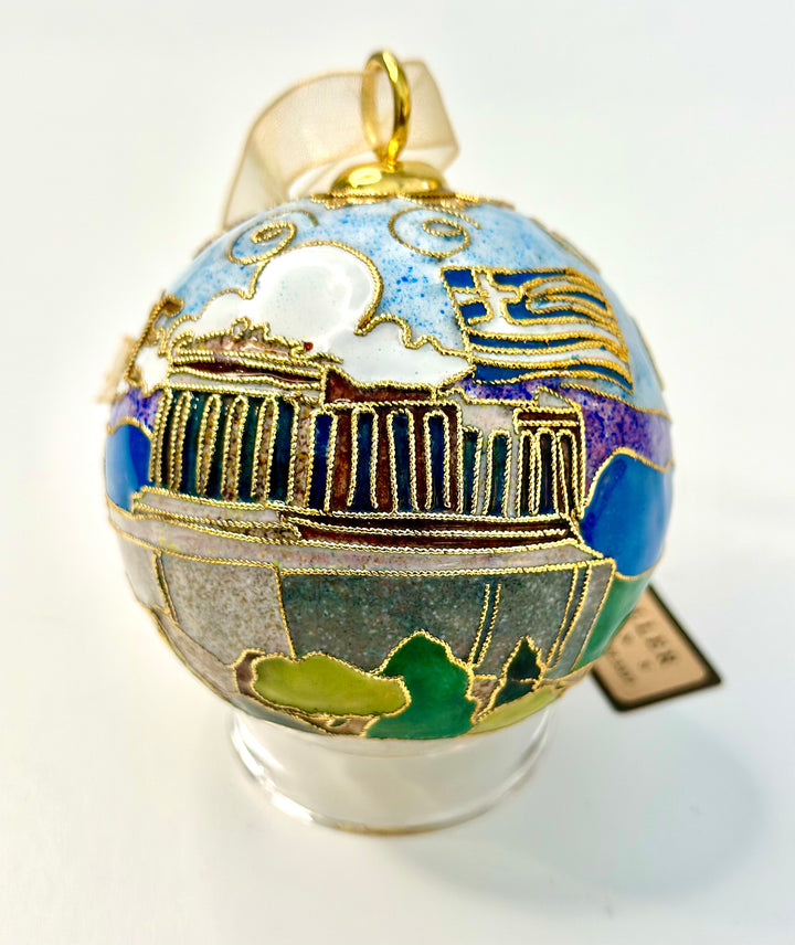 Greece themed ornament