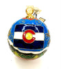Colorado Scene with CO Flag and Moose