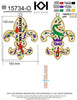 FDL Shape with Gold Background and Icons