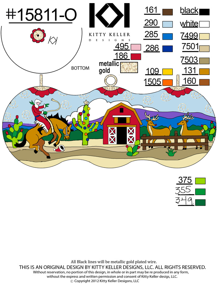 Dude Ranch Santa