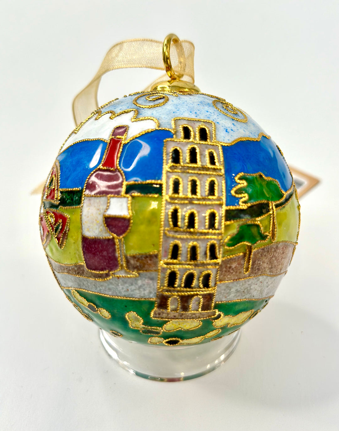 Italy themed ornament