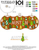 Austin with Scattered Trees- Orange
