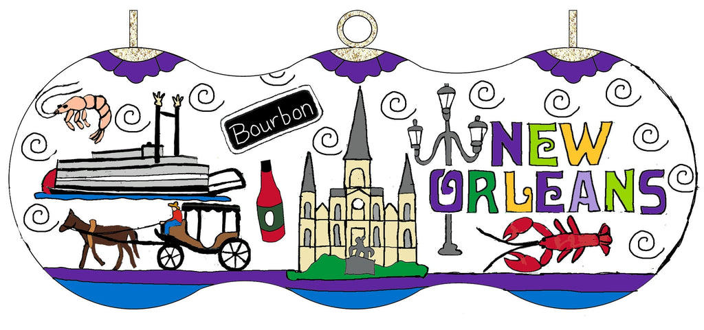NOLA Icons - White BG