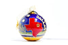Dallas TX City themed ornament round