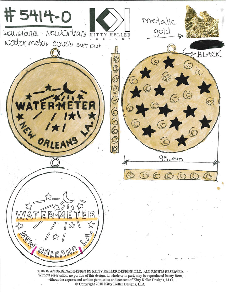 NOLA Watermeter with Stars