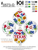 State of Texas Icons, White BG