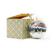 Alaska Dog Sled Cloisonné Christmas Ornament