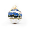 Alaska Dog Sled Cloisonné Christmas Ornament