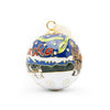 Alaska Dog Sled Cloisonné Christmas Ornament