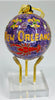 New Orleans Round Orig, Icons all over, Purple BG