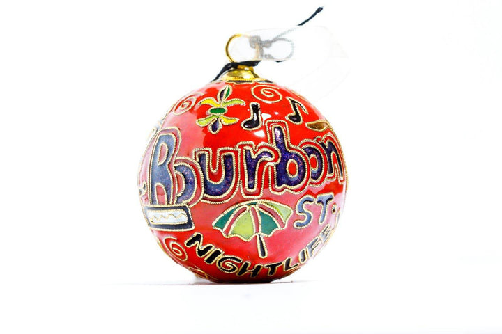 New Orleans Bourbon Street Orange