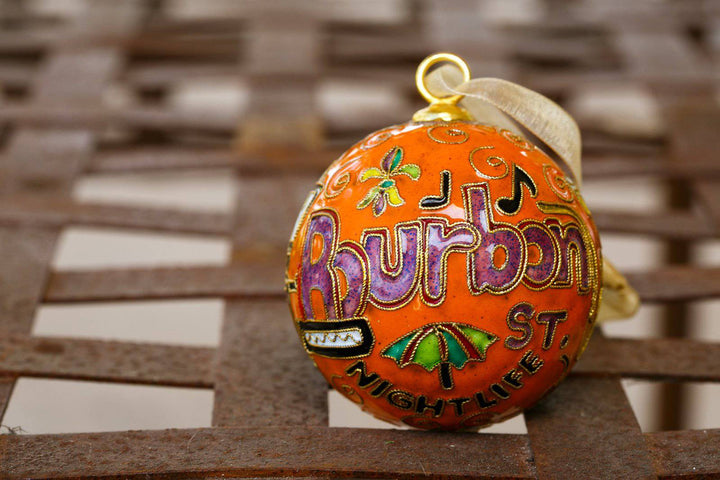 New Orleans Bourbon Street Orange