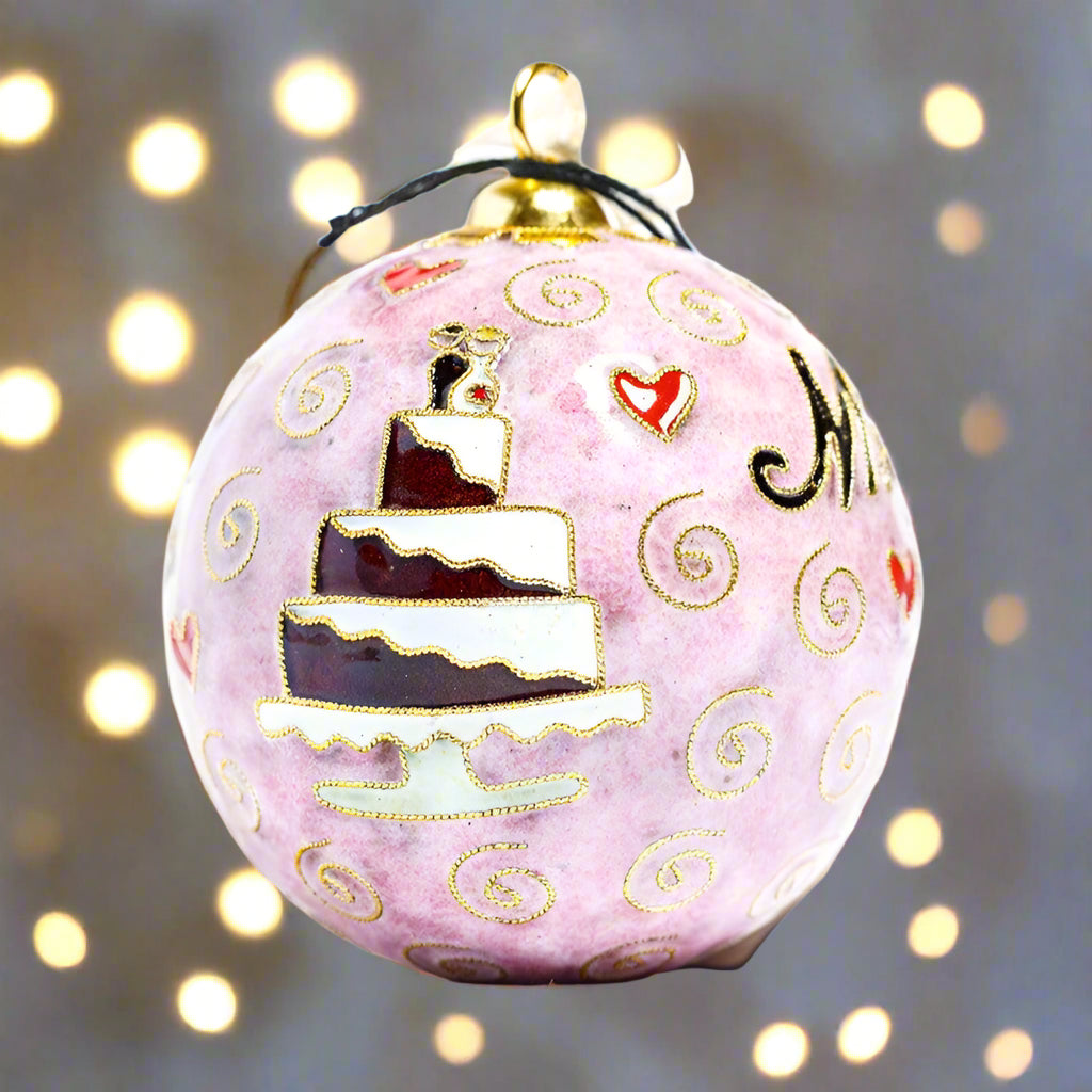 Mr & Mrs Wedding Themed Pink BG
