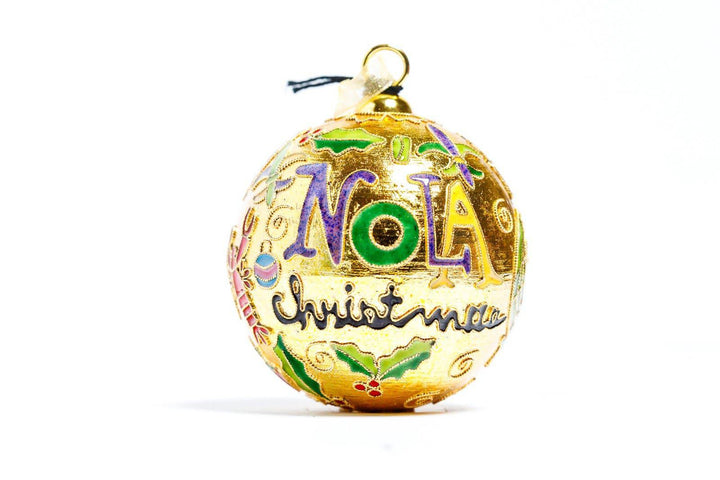 NOLA Christmas Icons Metallic Gold BG