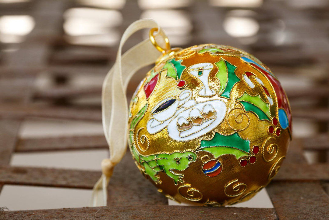 NOLA Christmas Icons Metallic Gold BG
