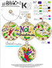 NOLA Christmas Icons Metallic Gold BG