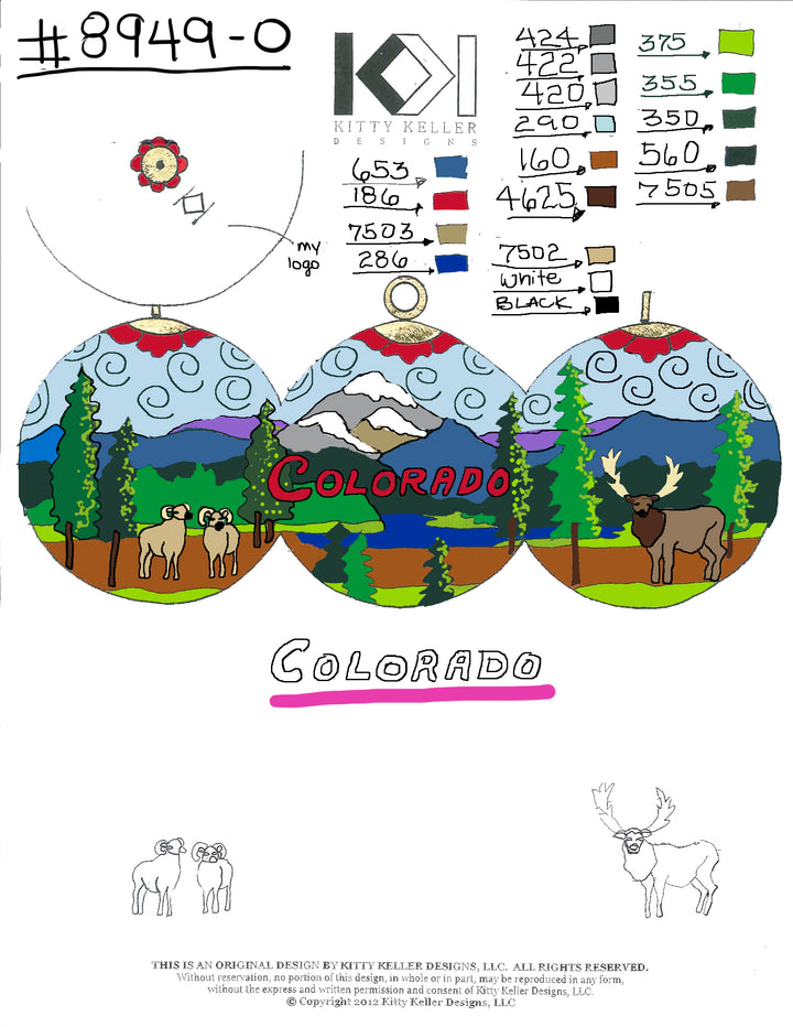 Colorado Mountain Scene