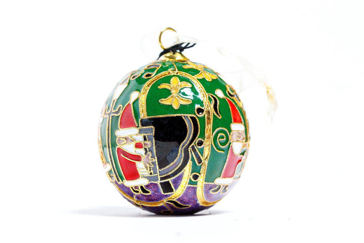 NOLA Jazz Dancing Santas Green