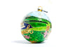 Savannah Georgia Round Cloisonné Christmas Ornament
