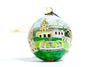 Savannah Georgia Round Cloisonné Christmas Ornament