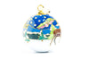 Alaska Nativity Cloisonné Christmas Ornament
