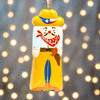 Texas Themed Cowboy Nutcracker Shaped Orn - TEXAS on back