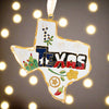 Texas Shape with Texas Icons