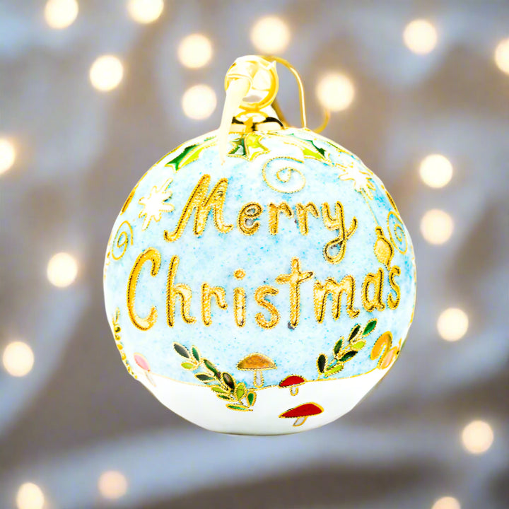 Merry Christmas Nature Santa Scene