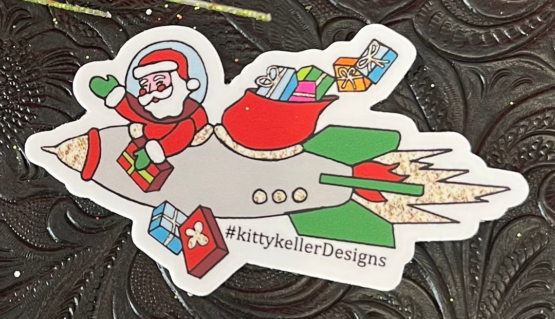 Santa Claus Sticker Set